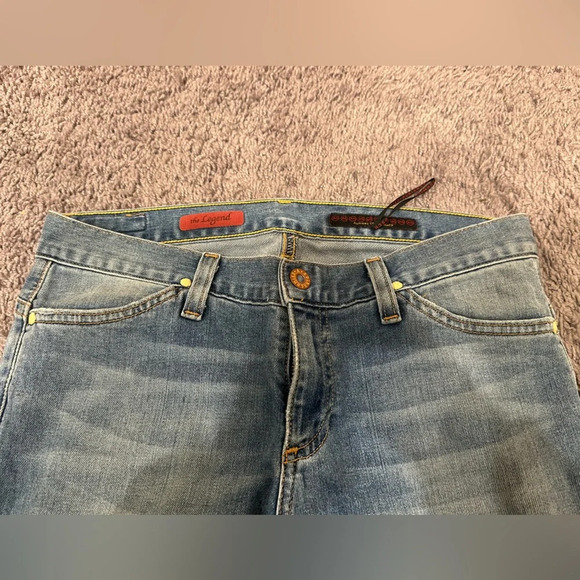 AG Adriano Goldschmied The Legend Bootcut Jeans Mid Rise Stretch Light Size 26 - Picture 3 of 10